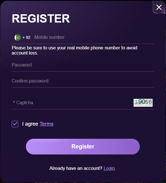 spinpkr register